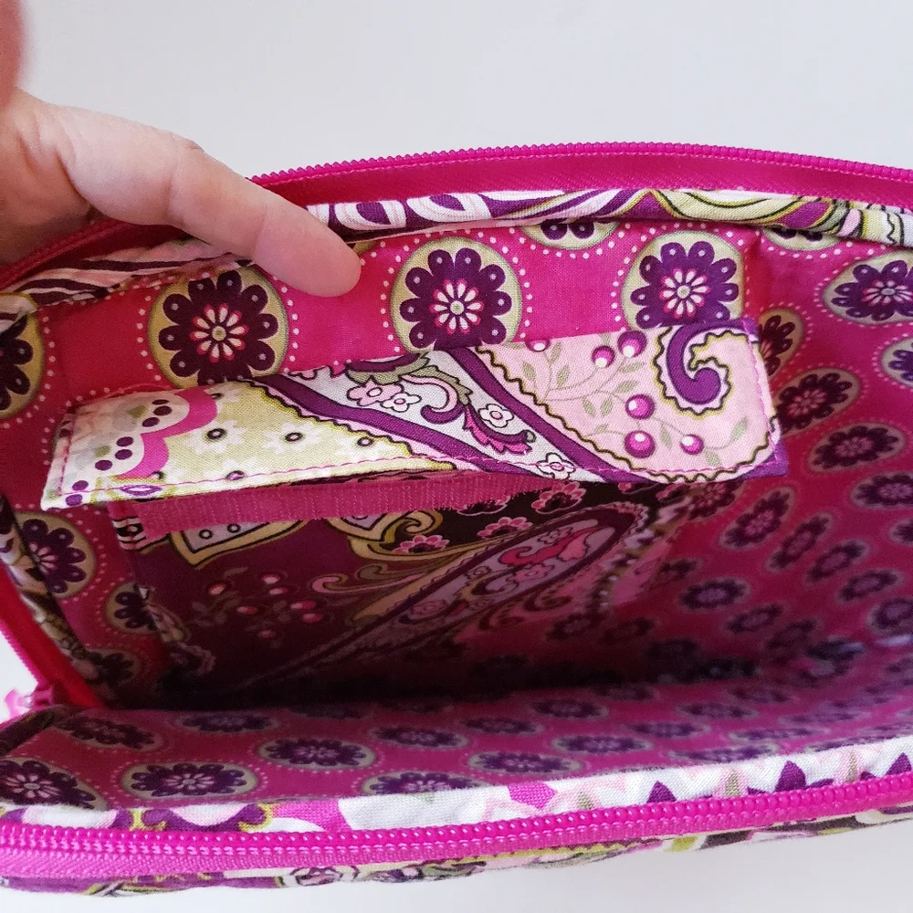 Vera Bradley Pink Paisley Print Laptop Case